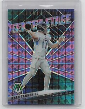 2021 Panini Mosaic #CS13 Ryan Tannehill Center Stage Prizm Purple #/49