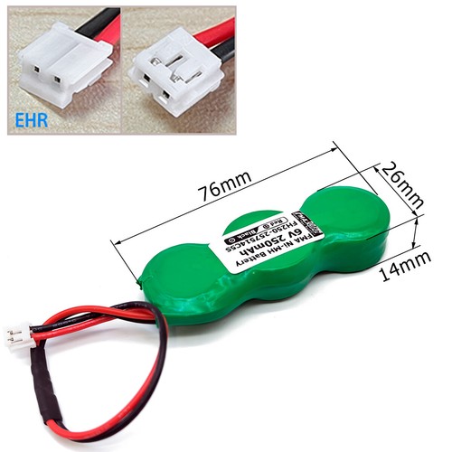 Batería Ni-MH 6V 80/160/250/330mAh para Dispositivo Médico Antirrobo Coche Moto - Imagen 19 de 21