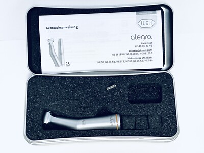 W+H Winkelstück Alegra WE-99 A   rot  1:4,5 ohne Licht Intramatic NEU/OVP