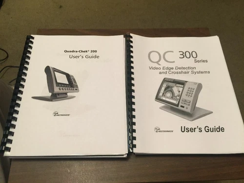 Metronics Quadra-Chek QC-200 & QC-300 Users Guides.  