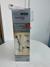 Mira 415 Combi force Built in shower in white and chrome