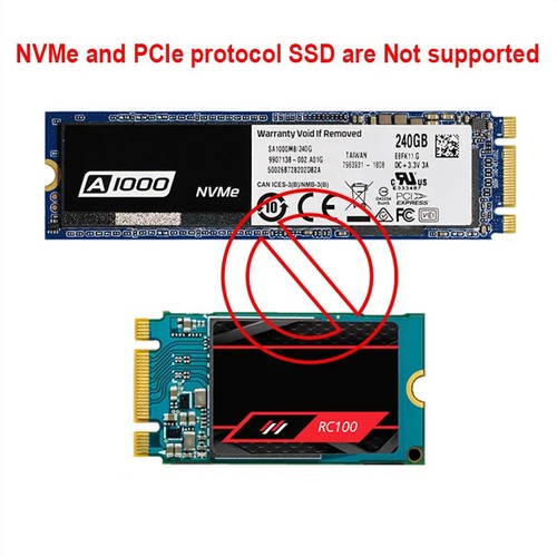 M.2 NGFF to SATA 3 Adapter Card Converter - Photo 6/10
