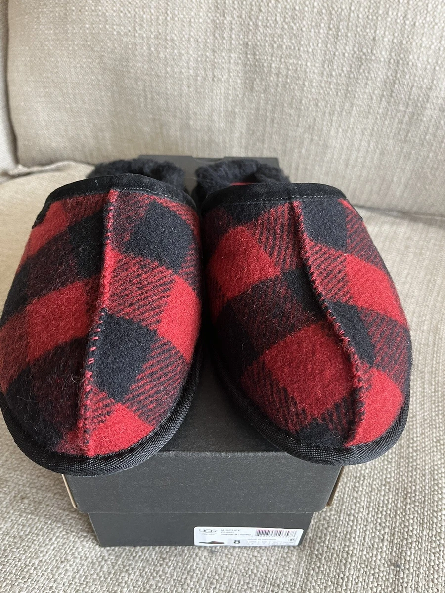 Mens plaid ugg slippers sale