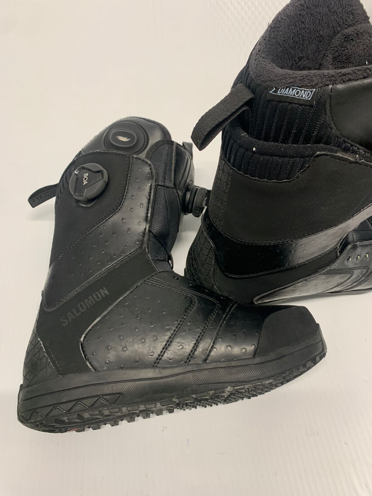 Salomon Stivali da Snowboard Diamante 407926 Neri 7 SPEDIZIONE GRATUITA