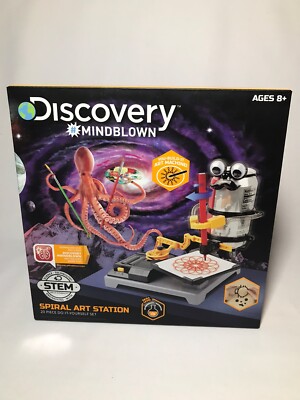 NEW Discovery Mindblown Spiral Art Station DIY Kit Robot Multicolor FREE SHIP