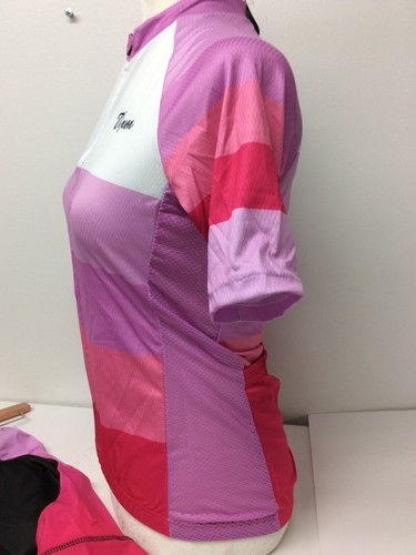 Women's Vixen Four Seasons Short Sleeve Cycling Kit Padded Shorts Set Sz S - Picture 4 of 8