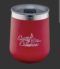 NEW Hydro Flask Scotty Cameron Putters Pin Flag 10 Oz Wine Tumbler Snapper Red