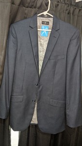 ecko blazer 38l marc coat suit navy jacket mens sports