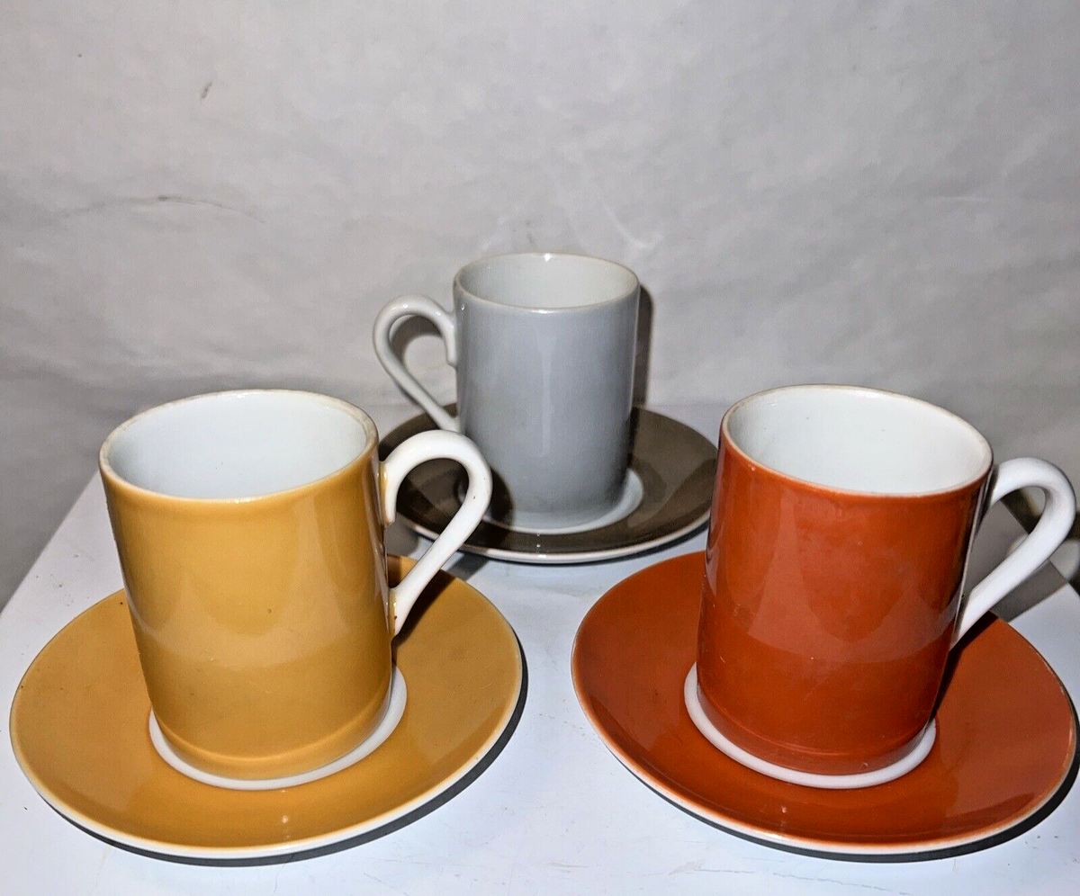 食器 COFFEEMAN 3) vintage Kenji Fujita Freeman Lederman Espresso Cups