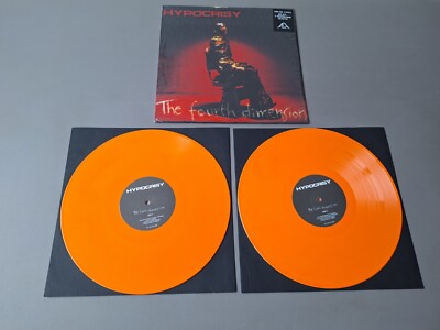 HYPOCRISY lim 100 orange Vinyl 2LP The Fourth Dimension (2009 Black Sleeves Rec)