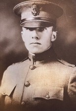 1918 Vintage Magazine Illustration Lieutenant Ulysses S. Grant 4th