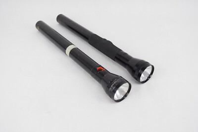 Streamlight 17'' Flashlight Duty Black Battery Corrosion / Missing Button Set