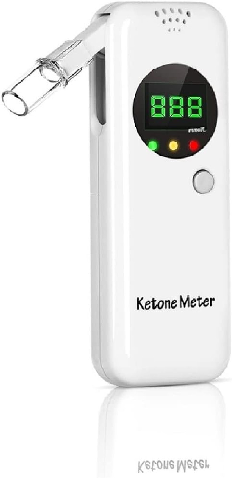 Ketone Breath Breathalyzer, Ketosis Breath Meter, Digital Ketosis Test with 10 M