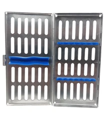 Dental Stainless Steel Sterilization 7 Instruments Empty Cassette