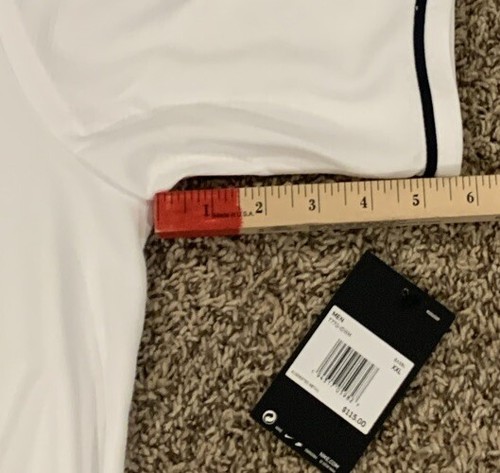 Nike Cleveland Indians White Home Team Jersey 2020 MLB Retro Men's Size XXL NWT - Picture 13 of 17