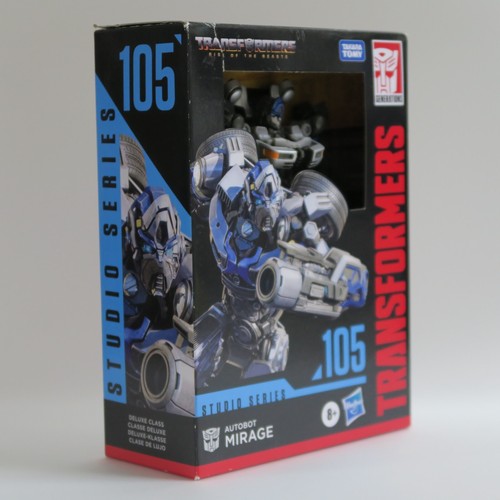 NEW TRANSFORMERS STUDIOS SERIES 105 RISE OF THE BEASTS MIRAGE AUTOBOT - Picture 2 of 8
