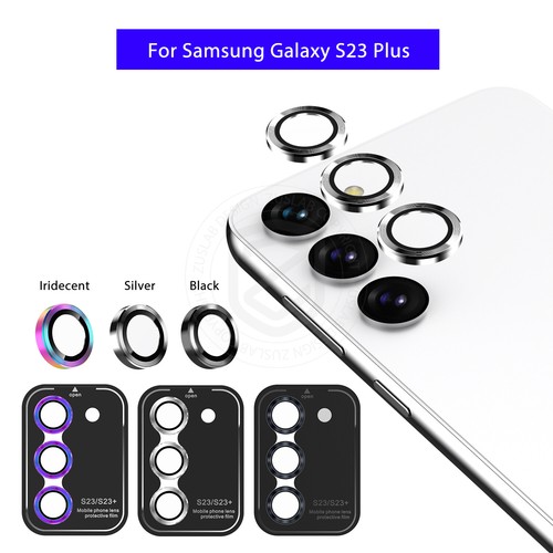 For Galaxy S24 FE S23 Plus Ultra FE Ring Camera Lens Tempered Glass Protector - Picture 20 of 21