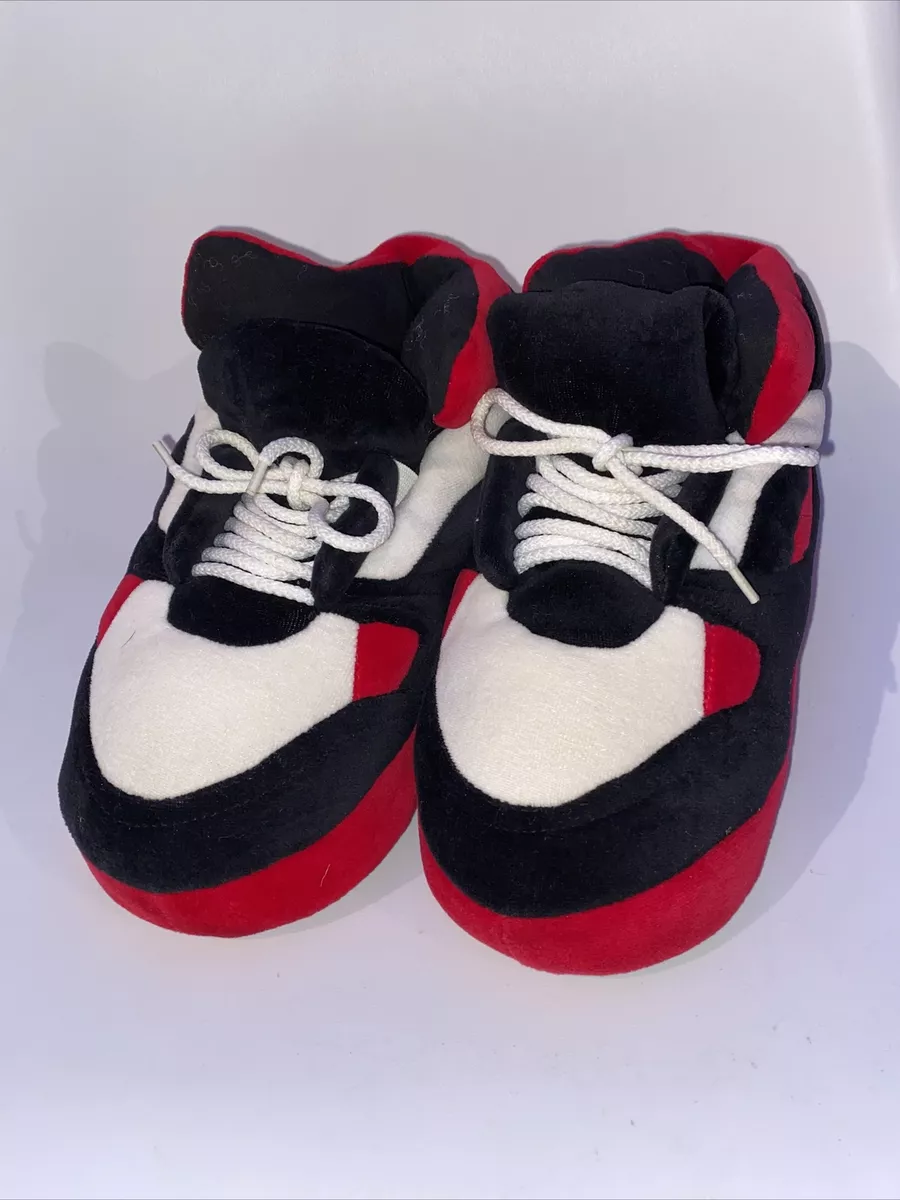 Sneaker Slippers - One Size Fits all Slippers - Plush House Shoes Unisex  Winter Fluffy Indoor Slides - Walmart.com