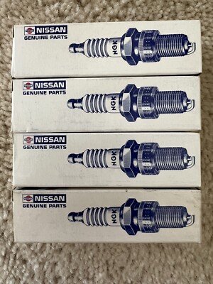 4 X New NGK Spark Plug PFR6B-11 Nissan Genuine Parts