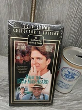What the Deaf Man Heard(VHS)Hallmark Hall of Fame Matthew Modine New 44W