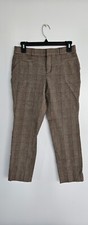 Banana Republic Women's Sloan Fit Dress Pants Size 2 Brown Business career