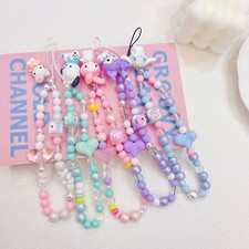 Phone Strap Kuromi Cinnamoroll Beaded Phone Chain Pochacco Phone ornament