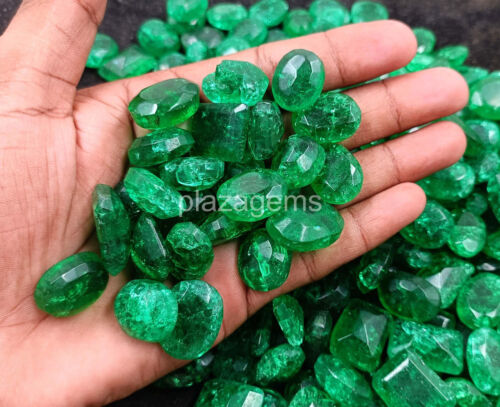 Green Emerald Lot Natural Mix Cut EGL Certified Loose Gemstone - Picture 6 of 15