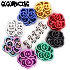 10/20/40/100PC JDM Billet Aluminum Fender Bumper Washer Bolt Engine Bay Dress Up