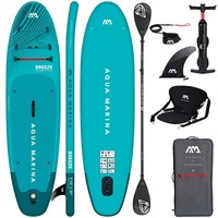 Aqua Marina Breeze 300 Cm Blue Sup Board Aufblasbar Surfboard + Combo 2025