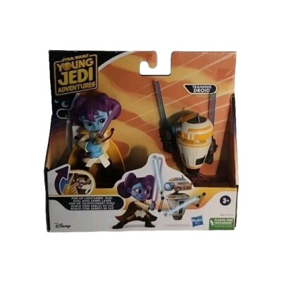 Disney Star Wars Pop-Up Lightsaber Duel, Lys Solay & Training Droid 4  Figures