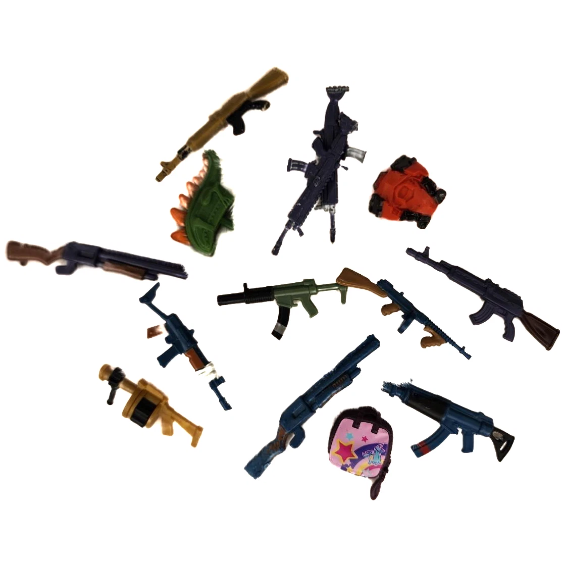 Fortnite Mini Guns Backpacks Accessory Set For Action Figures eBay