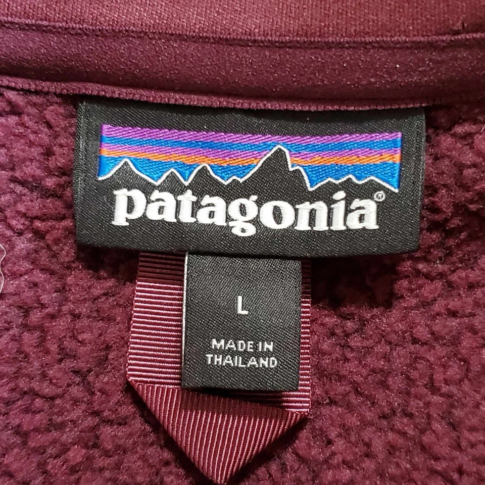 Suéter Patagonia Better feminino 1/4 zíper grande L caminhada ao ar livre - Imagem 2 de 4
