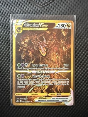 Giratina VSTAR GG69/GG70 Crown Zenith Gold Secret Rare Alt Art Pokémon TCG