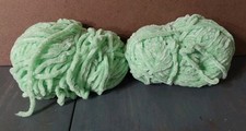 Premier Yarn Just Chenille 2 Skeins 65 Yards 1.76oz 6 Super Bulky Green