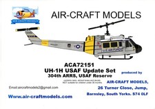 AIR-CRAFT MODELS ACA72151 UH-1H USAF UPDATE SET