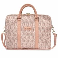 "Torba Guess Gcube Stripes Na Laptopa 16\" - RóżOwa - RóżOwy Guess"