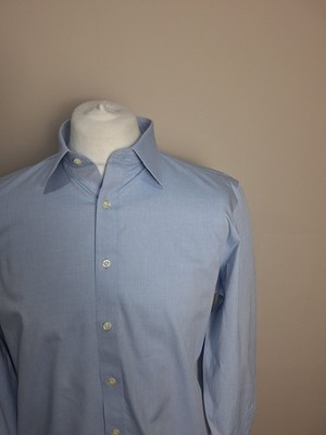 Brooks Brothers Hemd blau Oxford 16,5'' - 2/3 Milano Fit bügelfrei Knopfmanschette