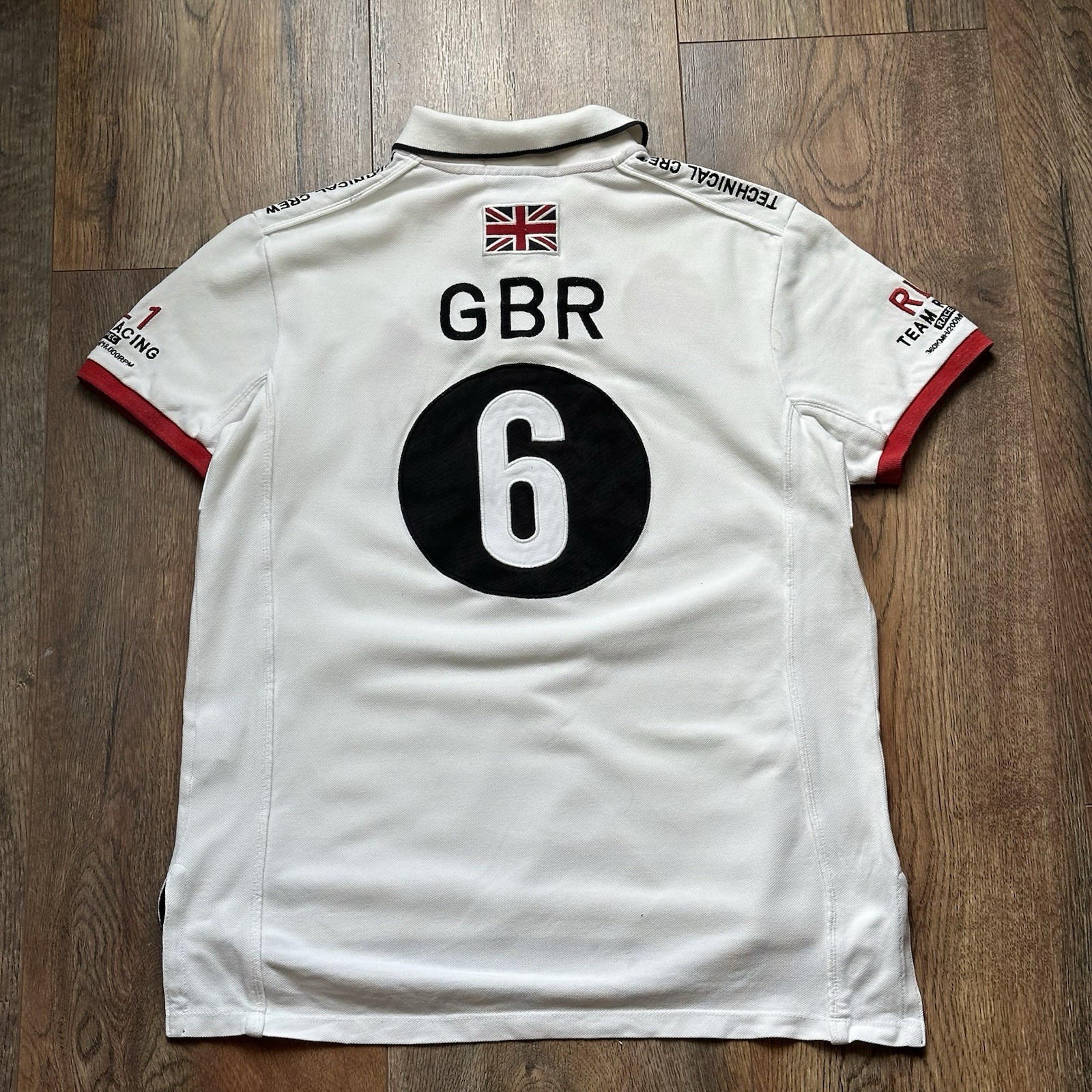 Polo Ralph Lauren RL 1 Racing Team Gran Bretagna Big Pony taglia M