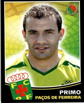 2005 Panini Portugal Futebol Sticker Set Break Primo Pacos De Ferreira #226
