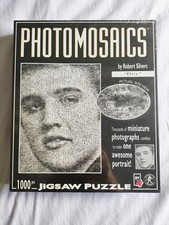 Photomosaics - Elvis Presley - Brand New - Sealed - 1000 Piece Jigsaw Puzzle