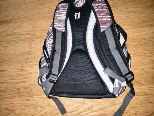 Ful Backpack•Print Exterior/Red Interior•Multi-Pocket - Laptop•Very Gd Condition - 第 2/12 張圖片