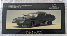 FORD FALCON XB GT 1973 INTERCEPTOR MAD MAX 2 THE ROAD WARRIOR AUTOart 1:18