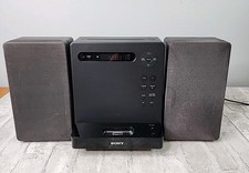 Sony CMT-LX20i Micro HiFi Stereo System CD AM/FM iPod Dock No Remote Tested