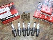 6x Candele di accensione BRISK DOR12IR iridio adatte a: Audi A6 Quattro 3.0 V6 - dal 2008 al 2018