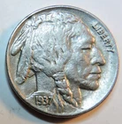 1937 Buffalo Nickel AU