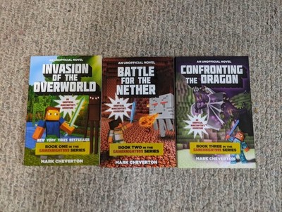 Lot Of Three Unofficial Novel Paperback Books Written By Mark Cheverton