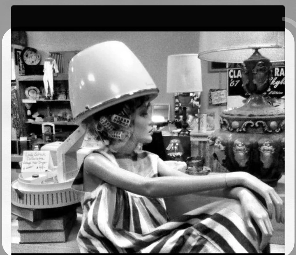 Rare MCM Vtg Lady Schick Console Hair Hood Dryer Deluxe 60s Beauty Salon Shop  - Image 2 of 4