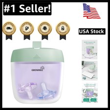 Quick  Efficient Pacifier UV Sanitizer - USB Rechargeable, Perfect for Travel