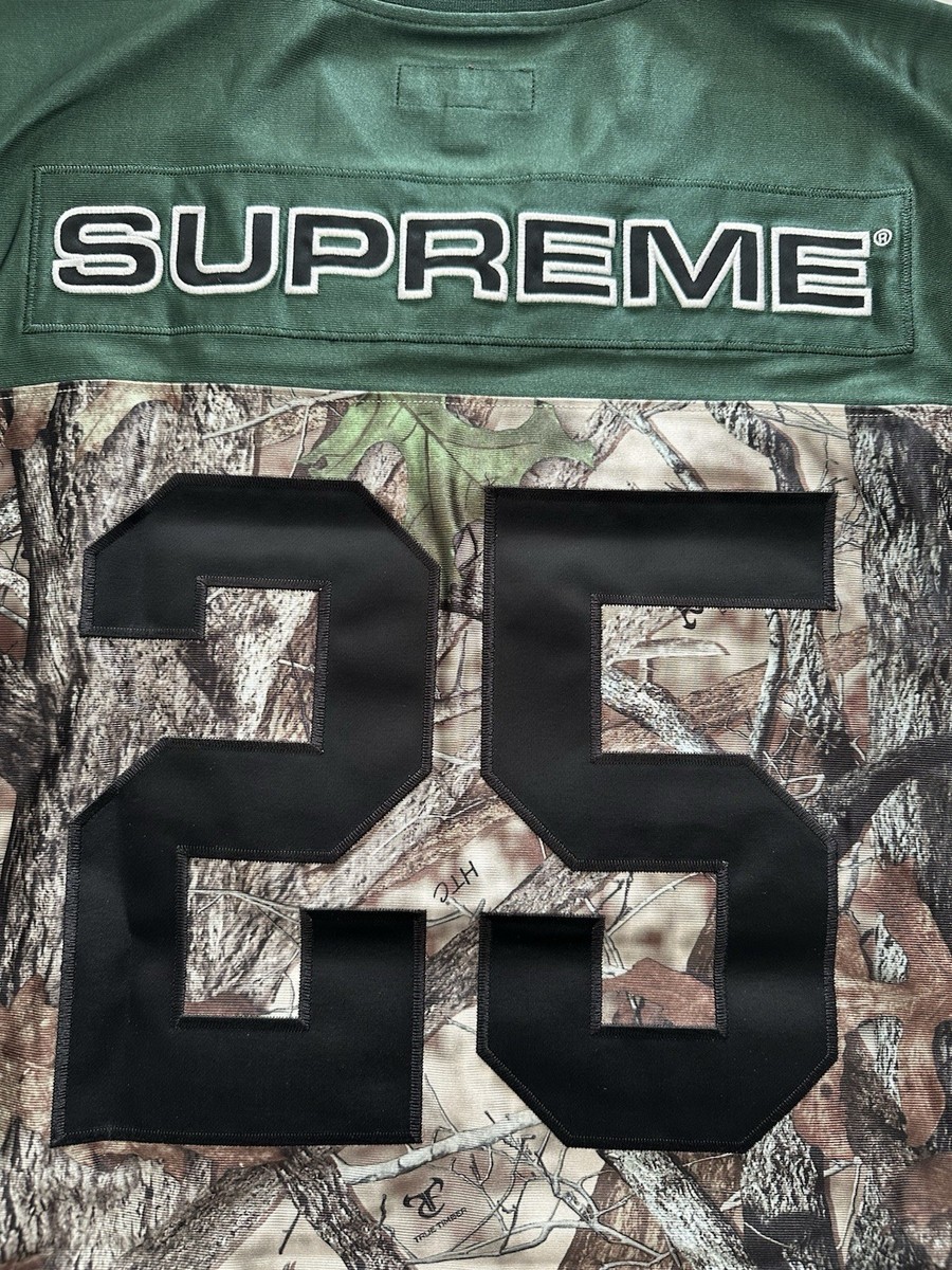 Size Large - FW25 Supreme Breast Cancer Awareness Football Jersey