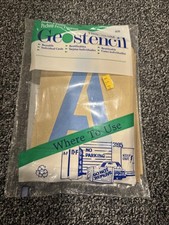 Reusable 5 Inch Number Letter Stencils - Perfect for DIY Projects and Signage